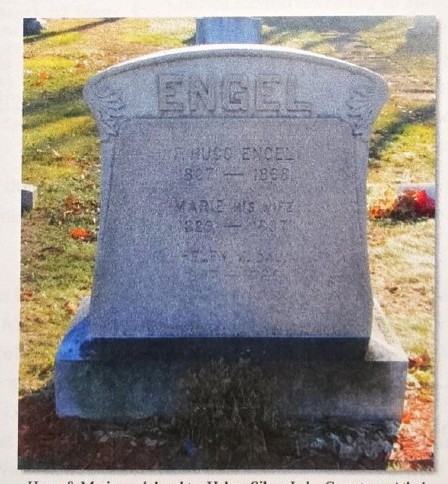 Hugo & Marie, and daughter Helen — Silver Lake Cemetery, Athol